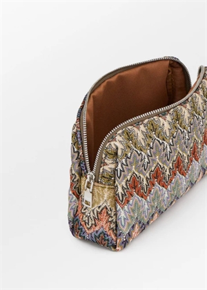 Pala pouch bag Purple/Green Becksøndergaard 